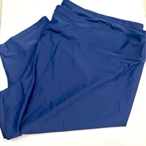 Modli Swim Capris Pants Bottoms Size 6x Navy
